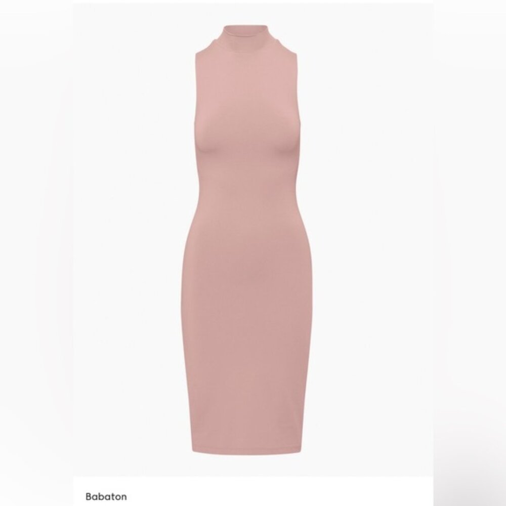 Aritzia Babaton Mock Neck Contour Dress